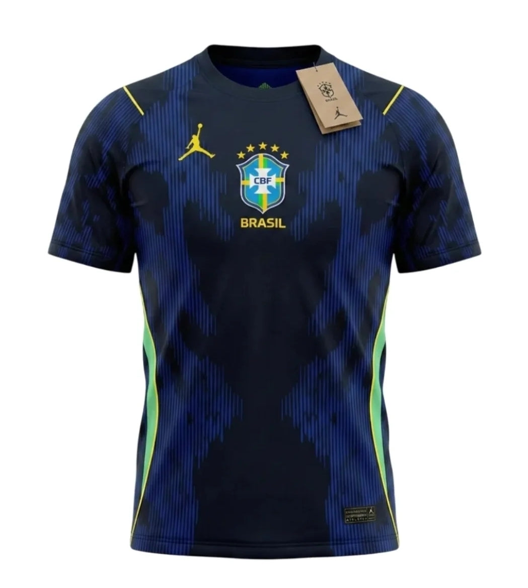 Camisa Seleção Brasileira Azul/Tamanho G /Modelo II / Jogador